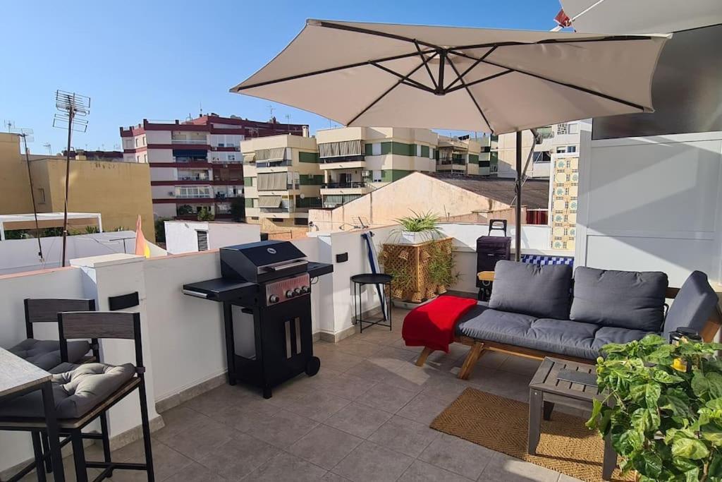 Estudio Mediterraneo Solarium Nerja Exteriör bild